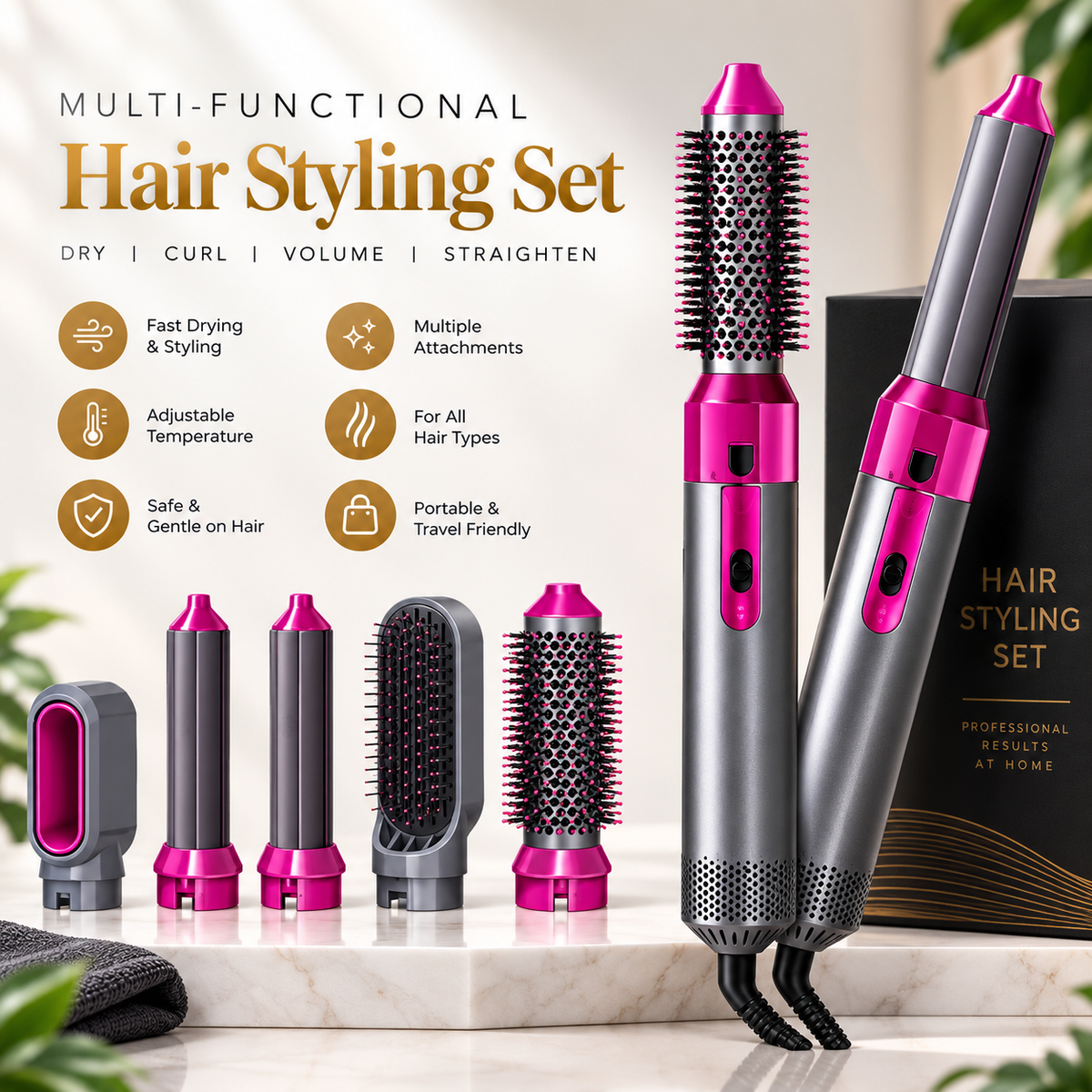 Hot Air Brush (5-in-1)